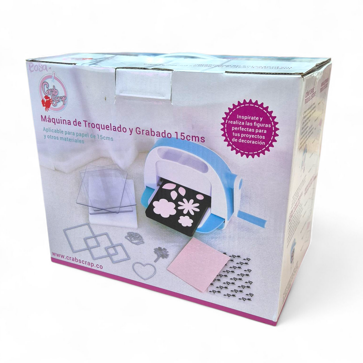 Máquina de Troquelar y Texturizar 15cm