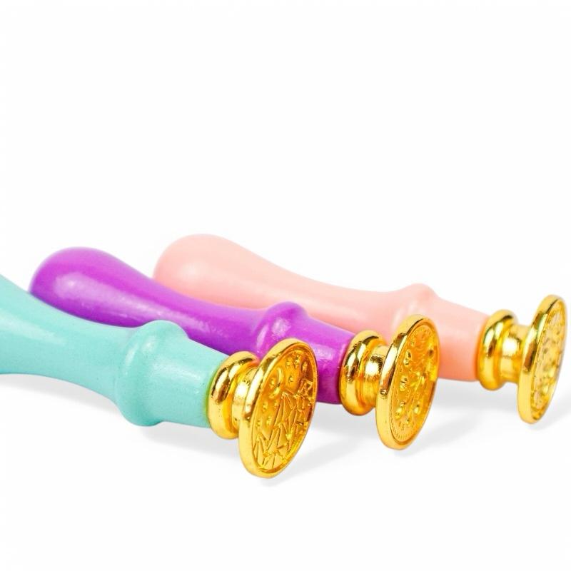 Set de Sellos de Lacre Color Pastel