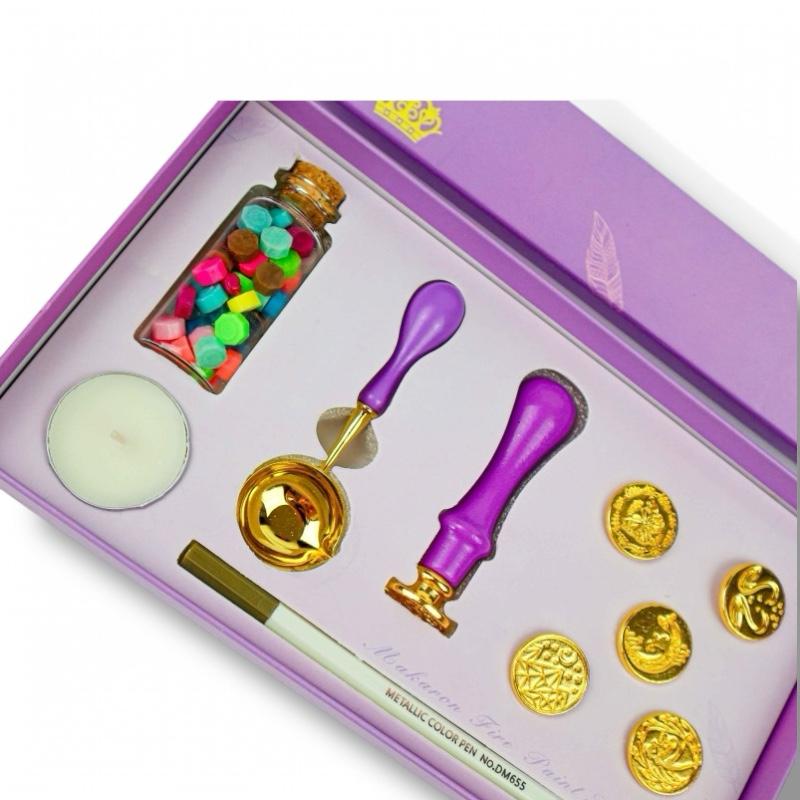 Set de Sellos de Lacre Color Pastel
