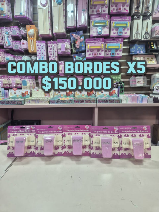 Combo Troqueladoras Bordes