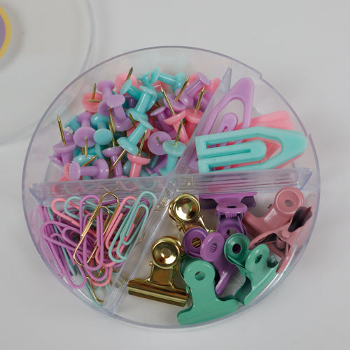 Set de Pins & Clips Arcoiris Grande