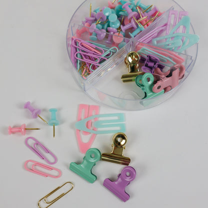Set de Pins & Clips Arcoiris Grande