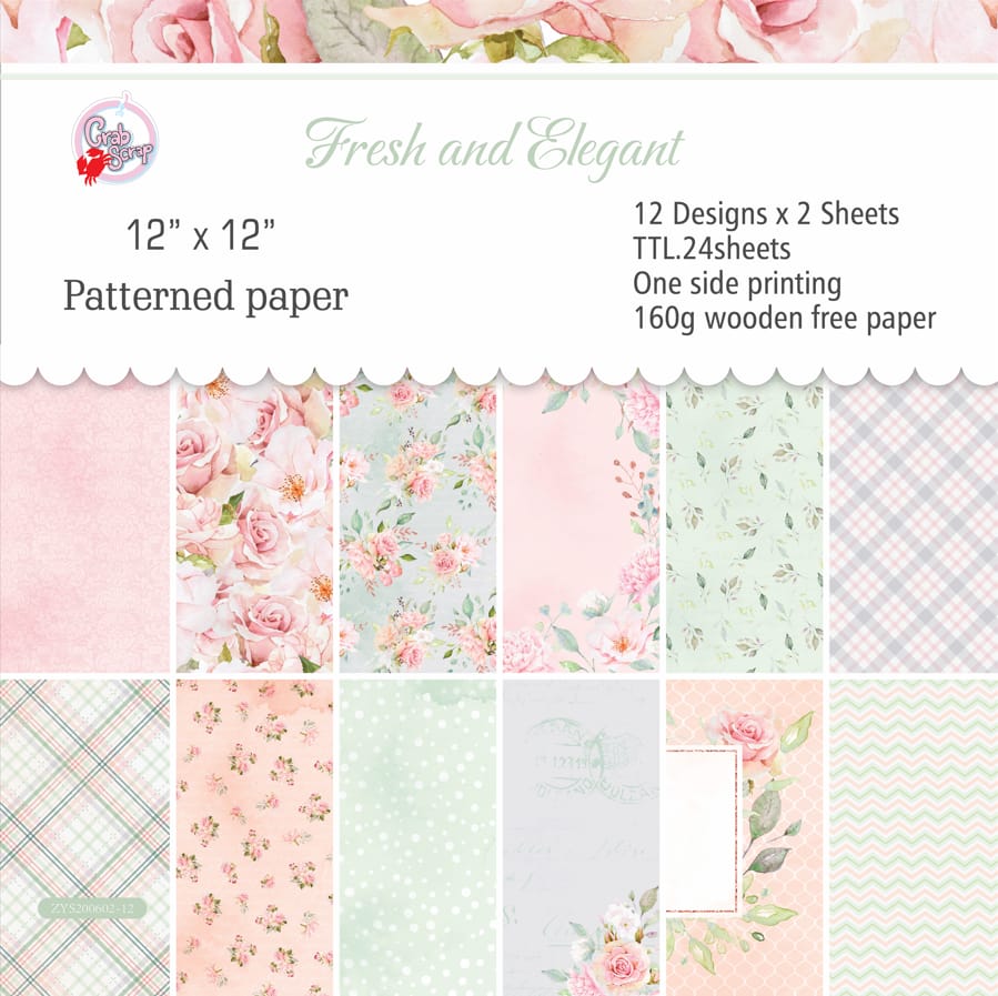 Set de Papeles x24 – Diseños Variados
