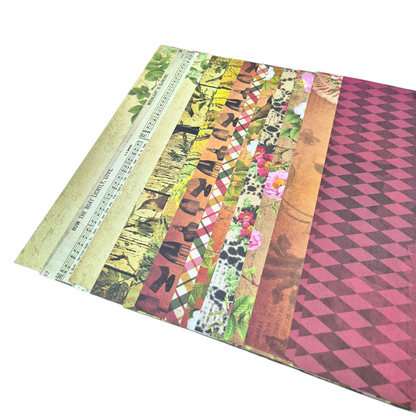 Set de Papeles x24 – Diseños Variados