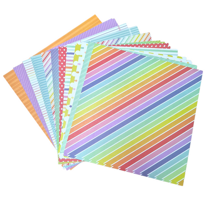 Set de Papeles x24 – Diseños Variados