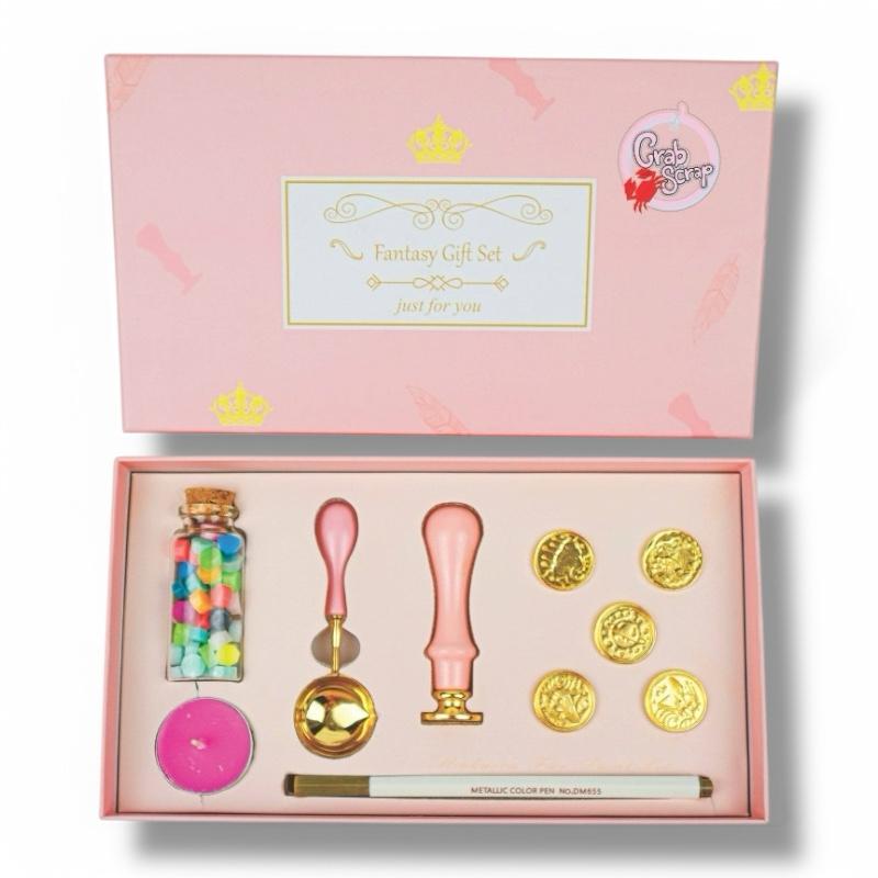 Set de Sellos de Lacre Color Pastel