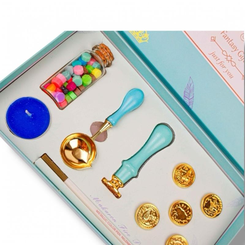 Set de Sellos de Lacre Color Pastel